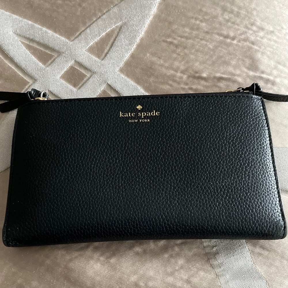 Kate Spade Large Black Wallet